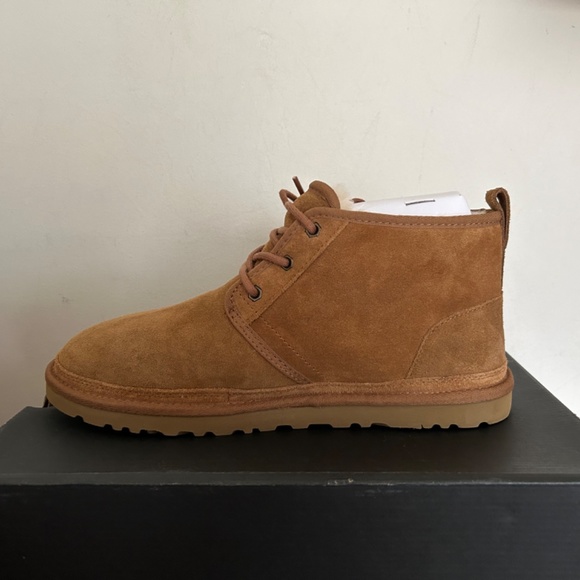 BNWOB Men\'s Ugg Neumel Suede Boot Chestnut Tan Size 11 #3236